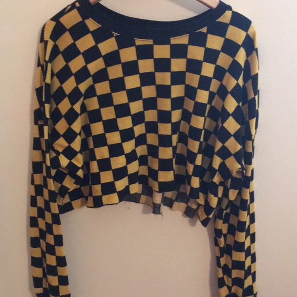 Tops - long sleeve cropped sweater